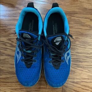 Saucony Men's Blue and Black Athletic Shoes